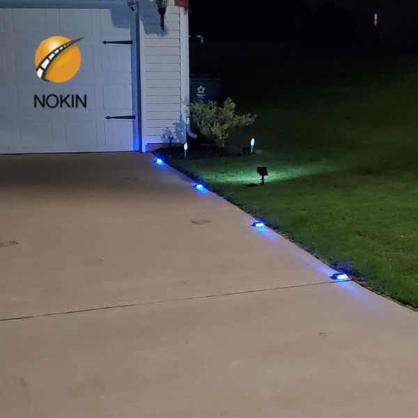 Amber Solar Pavement Markers Bluetooth Deck Light
